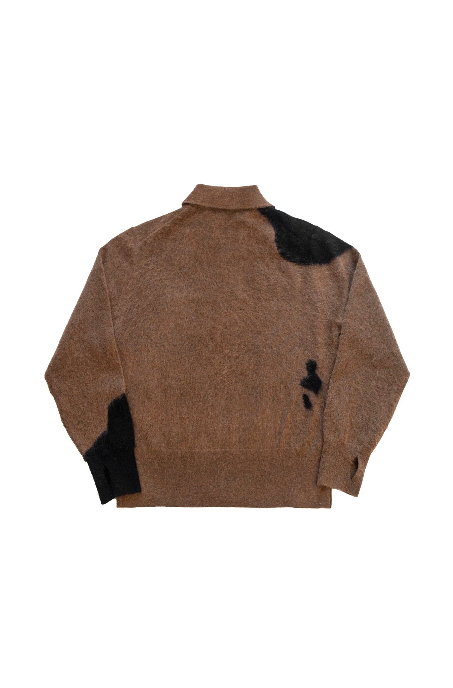 STRONG×SHOOP MOHAIR SHIRT BROWN