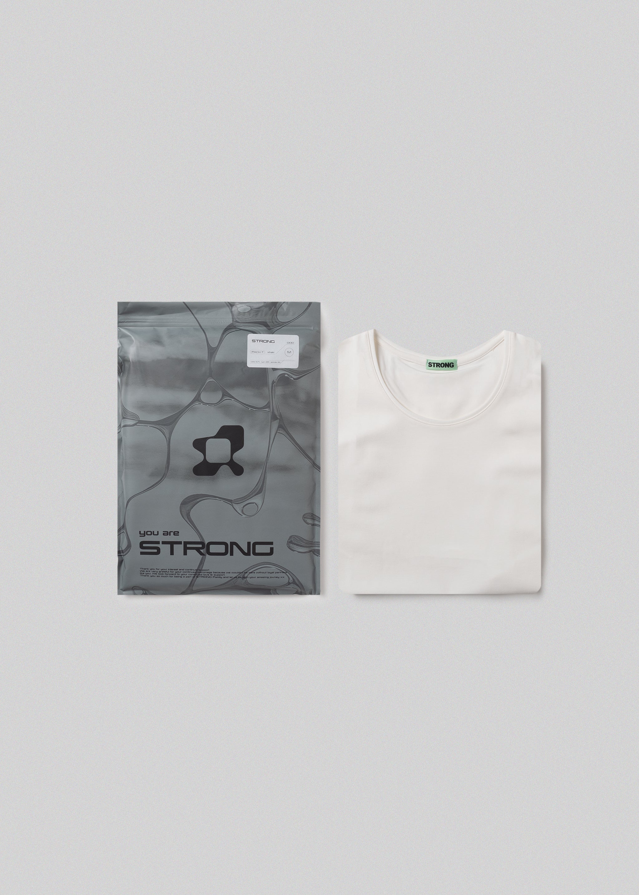 STRONG PACK TEE (WHITE)