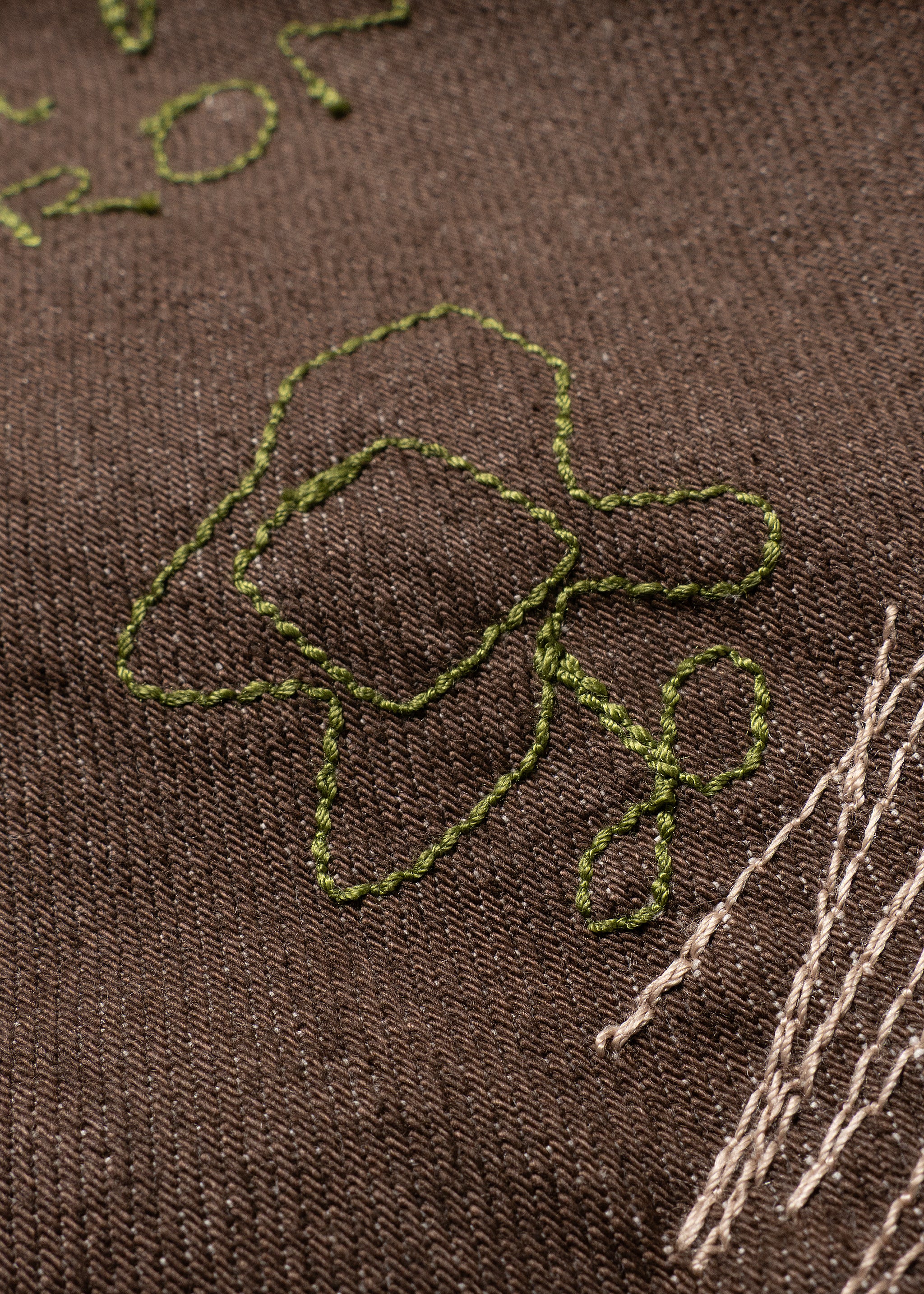 STRONG 006 DOODLE DENIM PANTS