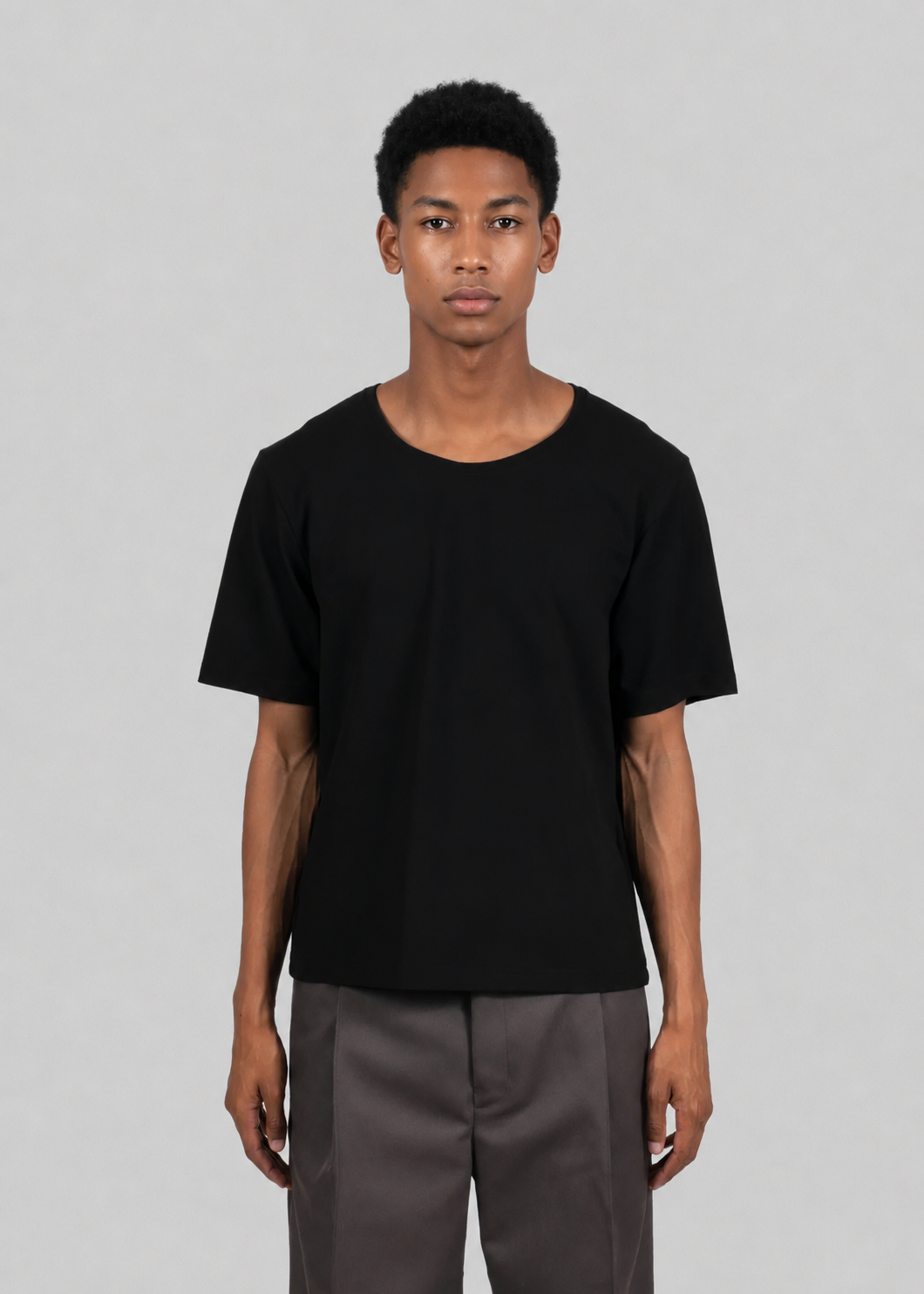 STRONG PACK TEE SHORT (BLACK) STRONG PACK TEE SHORT (BLACK)