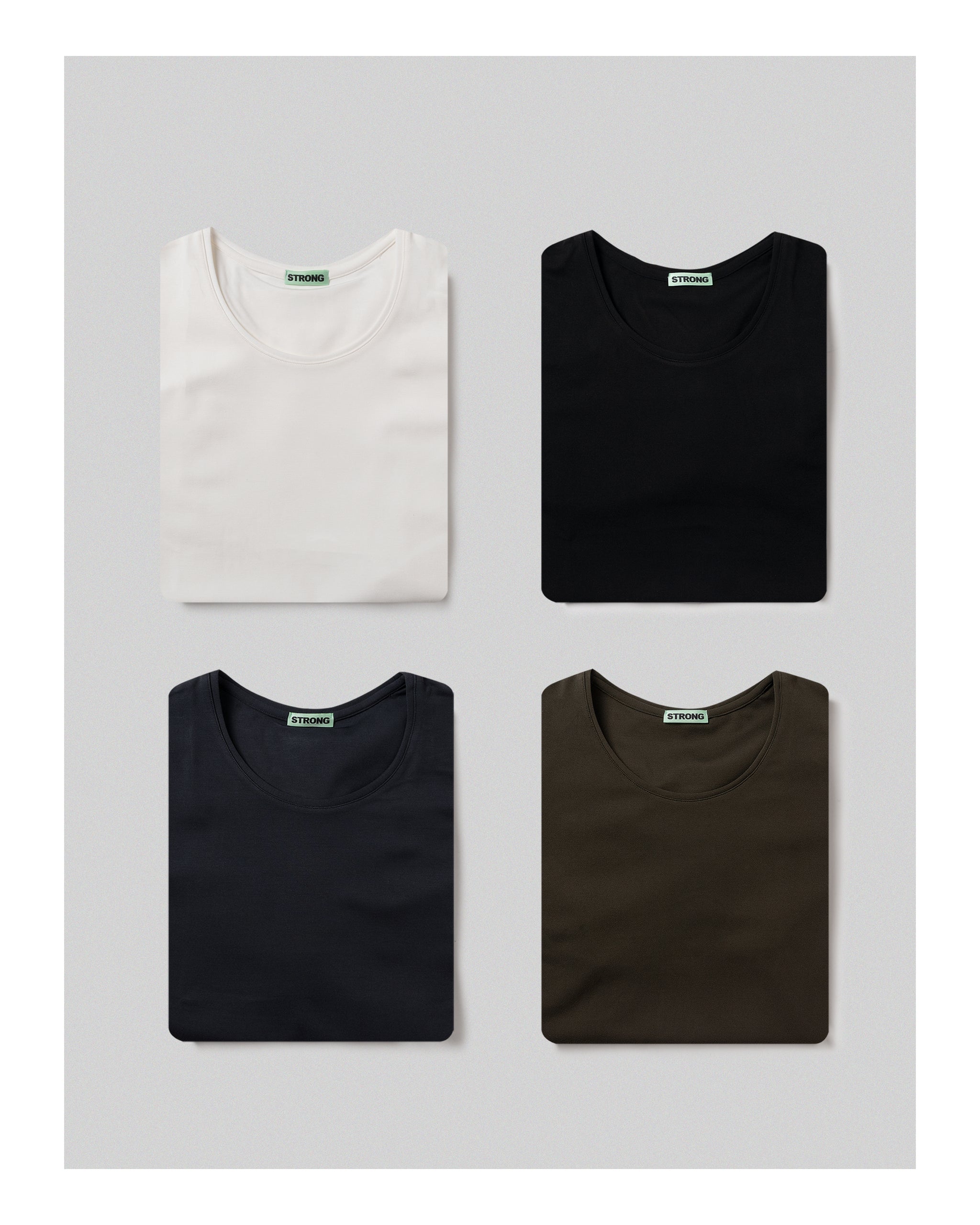 スーパーセール タイムセール 時間 STRONG (GREY) TEE PACK トップス