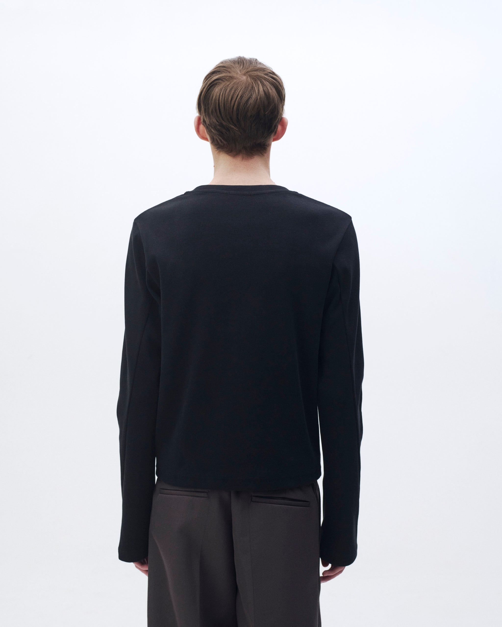 【新品】STRONG RIB T LONG BLACK Sサイズ STRONG RIB T LONG BLACK