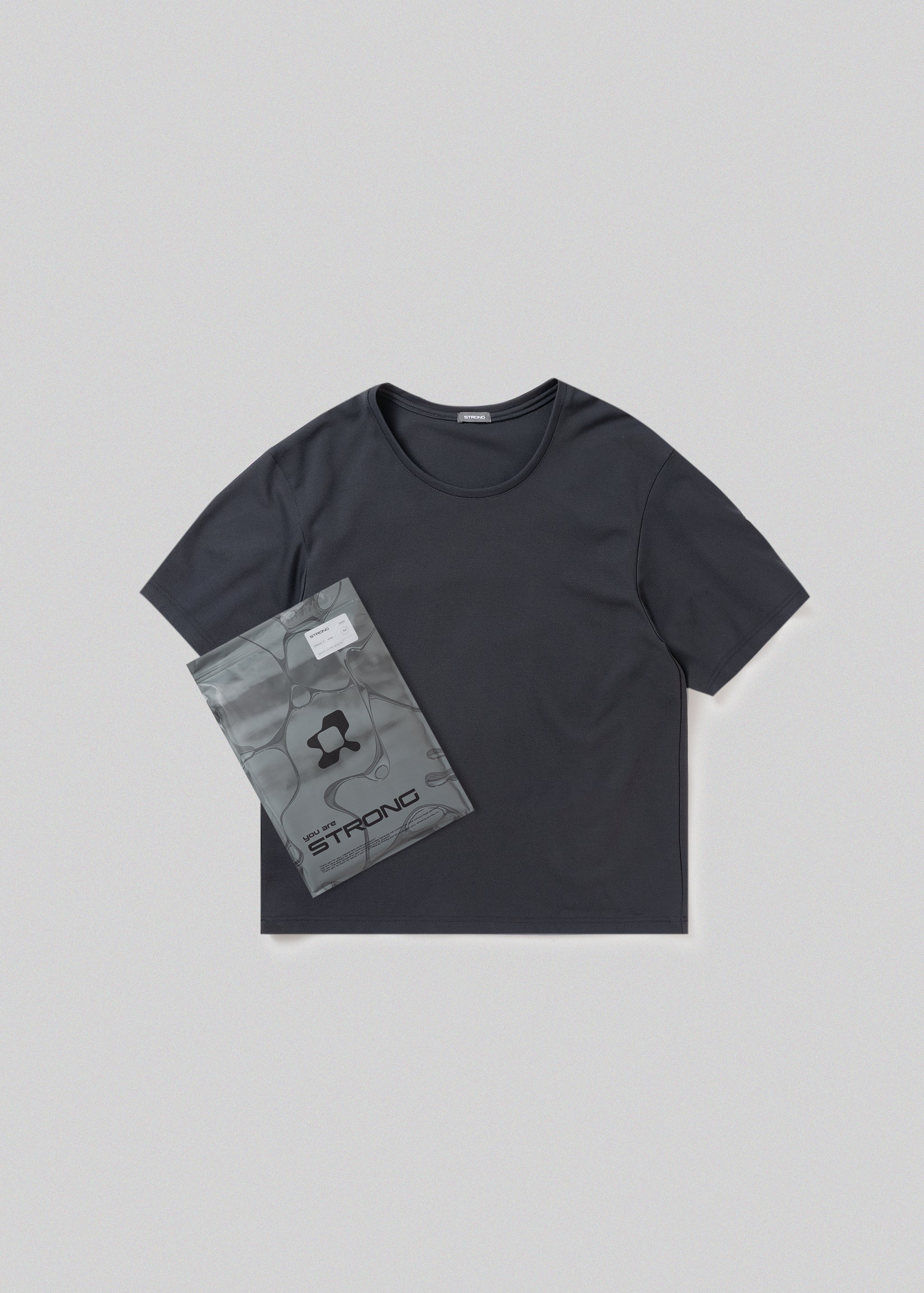 トップス STRONG PACK TEE (GREY) M STRONG PACK TEE SHORT (GREY)