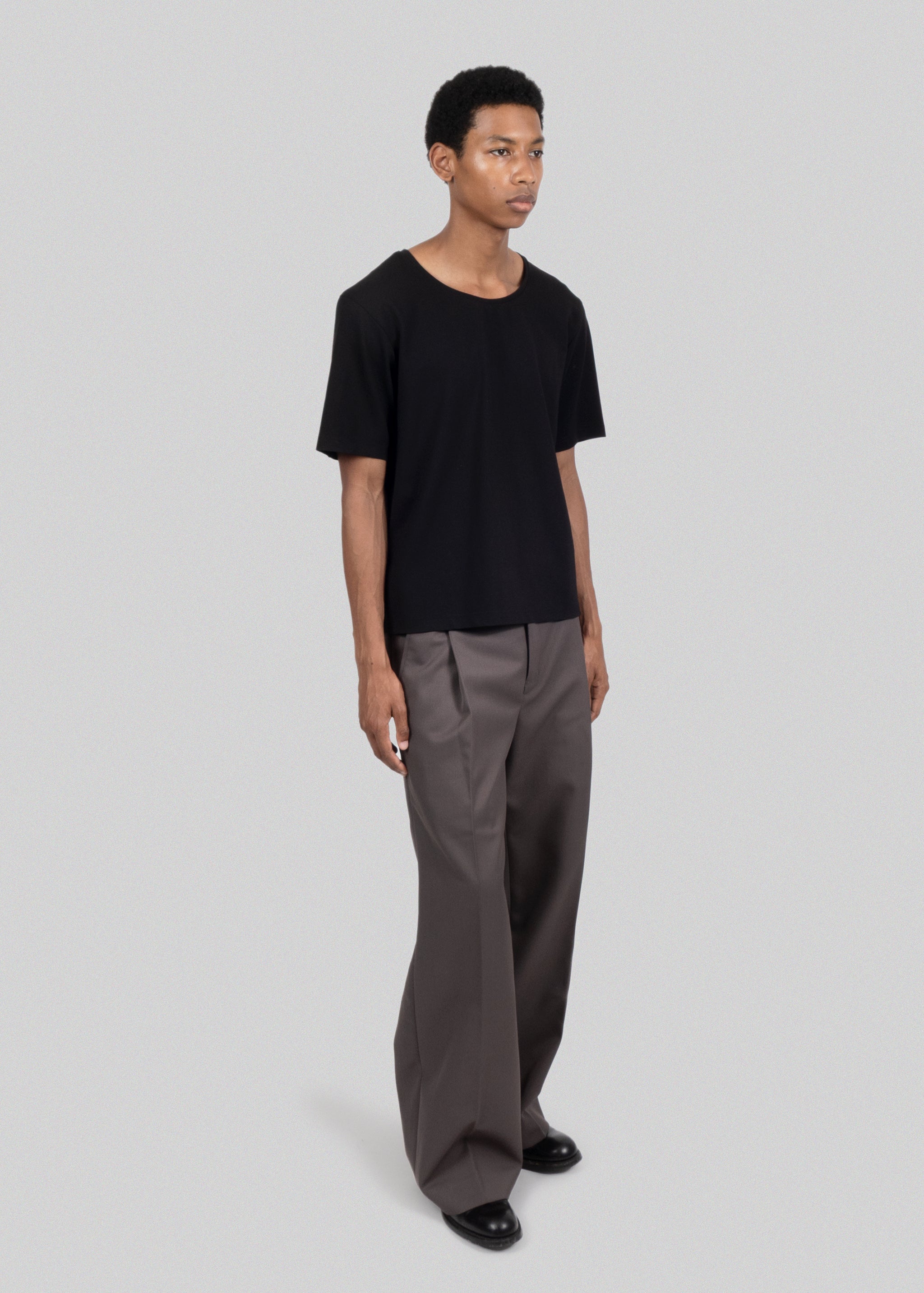 STRONG PACK TEE (BLACK) S 長袖 短丈 STRONG PACK TEE SHORT (BLACK)