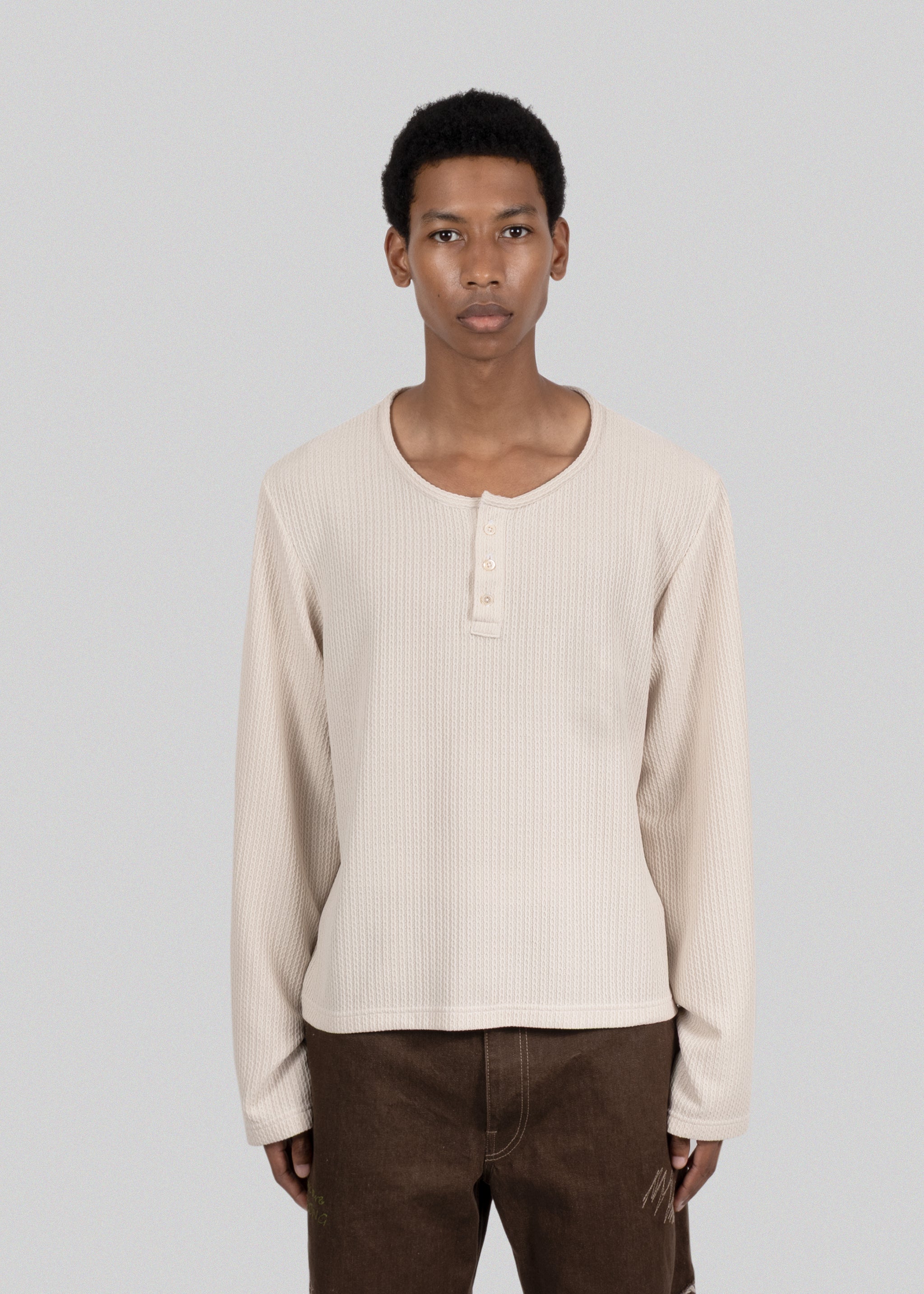 ひ*と様 【STRONG】006 THERMAL グレージュ　L モーガン ひ*と様 【STRONG】006 THERMAL グレージュ L モーガン ひ*と様