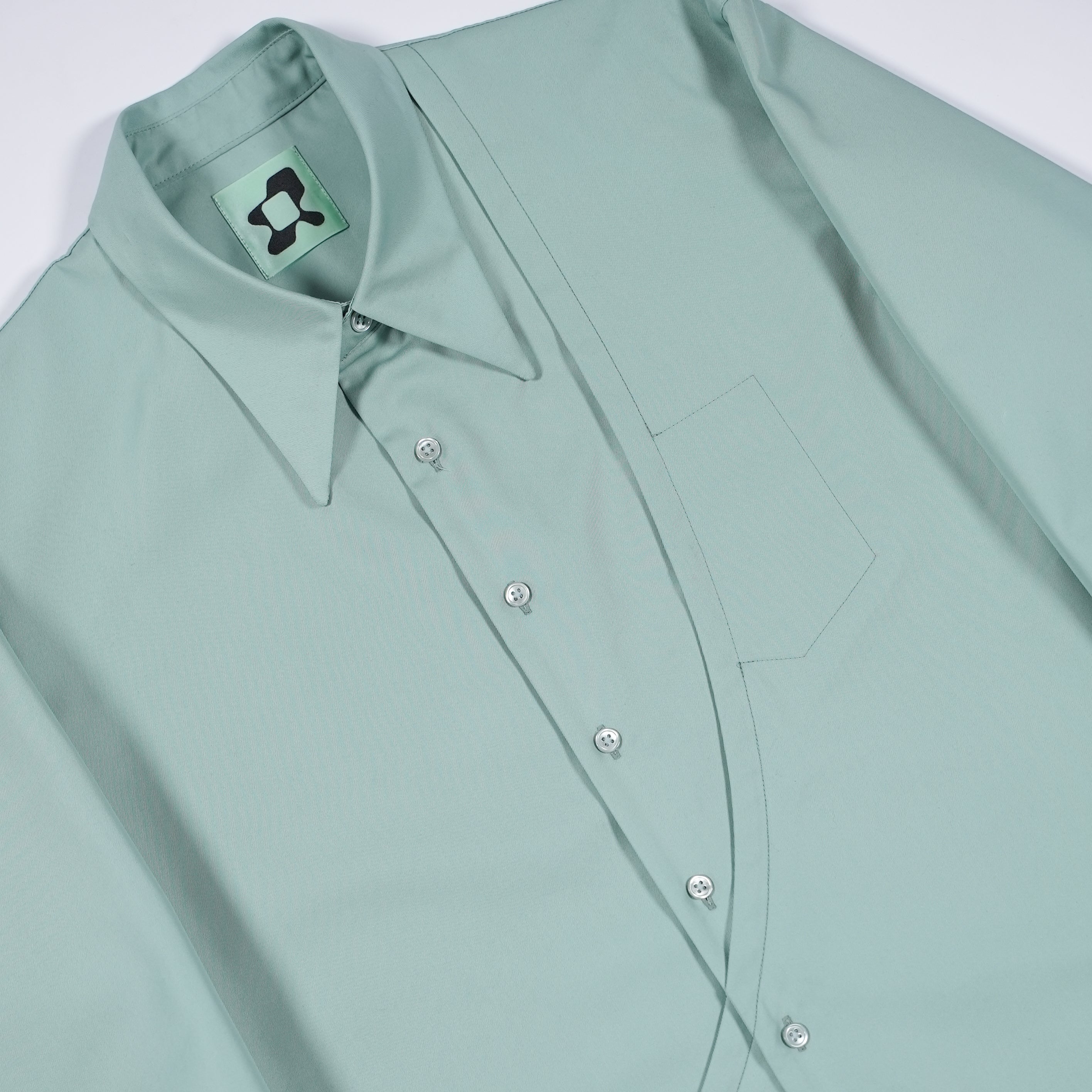 STRONG 002 SHIRT JACKET GREEN